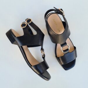 APEPAZZA - Sandalo basso in pelle