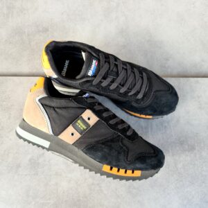 BLAUER - Sneaker waxed running