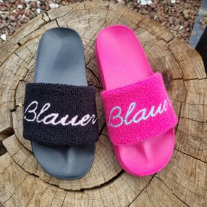 BLAUER - ciabatta con scritta