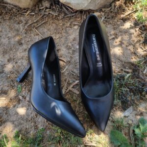 FRANCESCO MILANO - décolleté in pelle