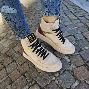 GIO+ - Sneaker in pelle alta