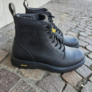 BLAUER - Anfibi in pelle con suola vibram