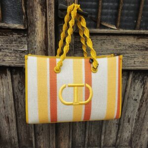 TWINSET - Shopper in tessuto e logo ricamato