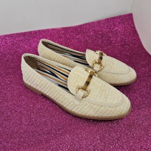 FRANCESCO MILANO - Mocassini effetto raffia