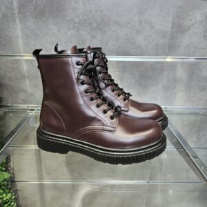 CAFèNOIR - tronchetti effetto abrasivato bordeaux